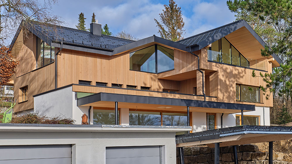 Uwe Maier Holzbau – Aufstockung – Wohnhaus Zanger Berg