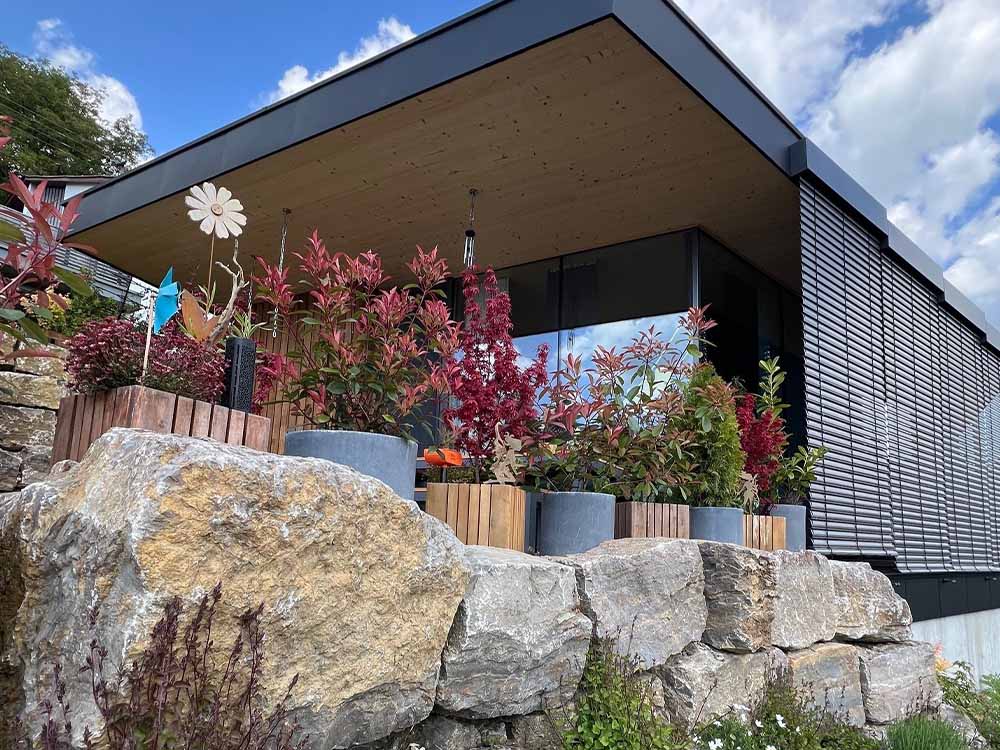 Uwe Maier Holzbau – Moderner Wohnraum auf Garage